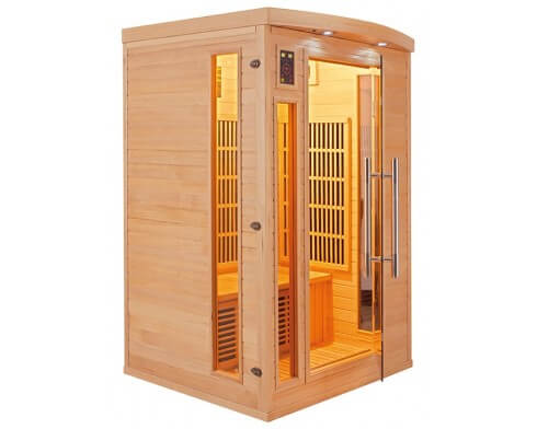 sauna infrarouge apollon 2 places france sauna