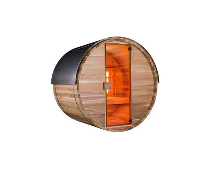 sauna infrarouge exterieur hool s barrel