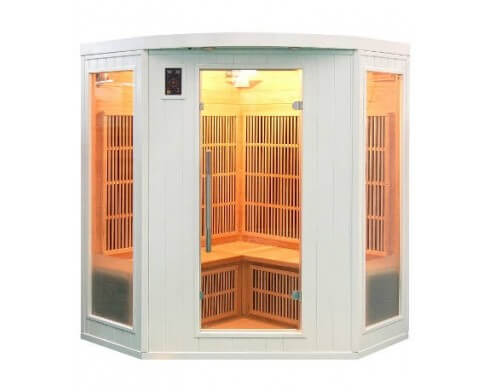 france sauna sauna infrarouge soleil blanc 3 places