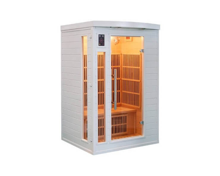 france sauna sauna infrarouge soleil blanc 2 personnes