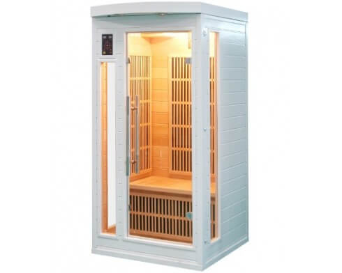 france sauna sauna infrarouge 1 place soleil blanc