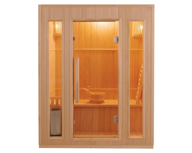 sauna vapeur france sauna zen 3 places