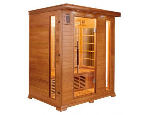sauna luxe 3 places france sauna