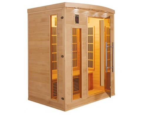 sauna infrarouge apollon 3 places