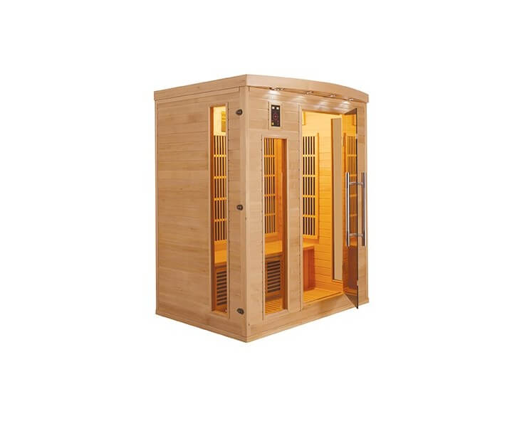 sauna infrarouge apollon 3 places