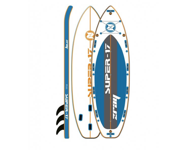 stand up paddle gonflable zray super 17