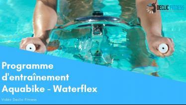 Utilisation d'un aquabike Waterflex