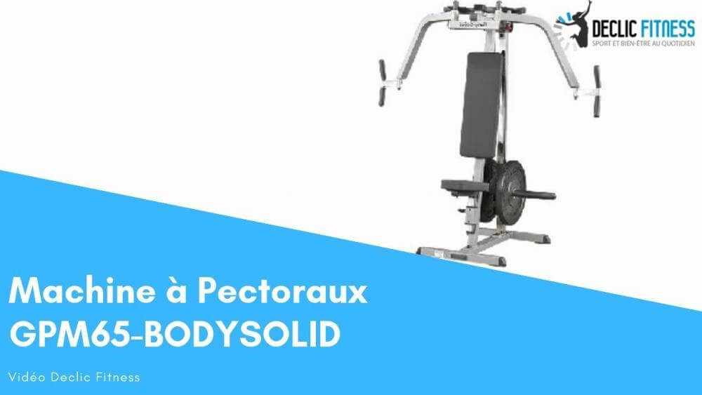 Machine de musculation PECTORAUX BODY SOLID GPM65