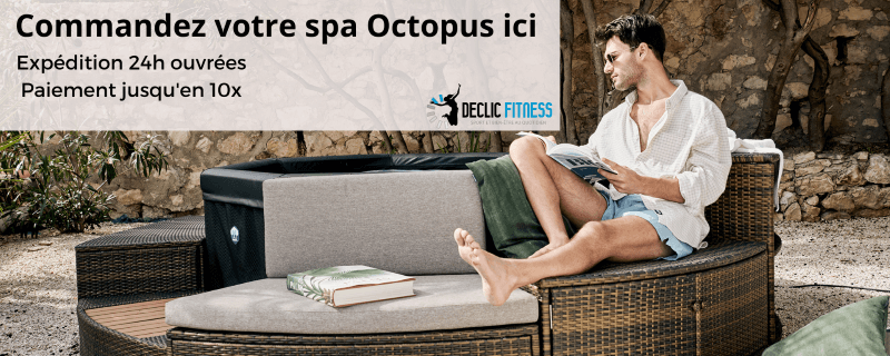 Spa semi-rigide avec mobilier Octopus Netspa