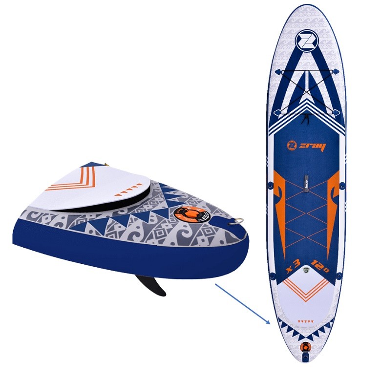Stand Up Paddle Gonflable Zray X3 - X Rider 12'