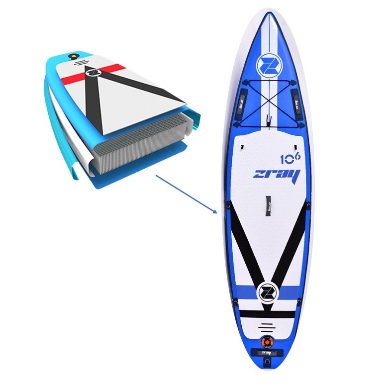 Stand Up Paddle Gonflable Zray F2 - Fury 10'6"